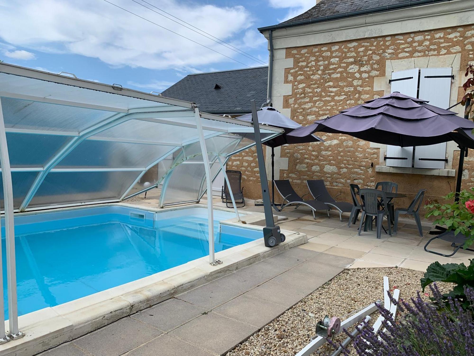 La Costonnerie Bed and Breakfast Leigne-sur-Usseau Eksteriør billede